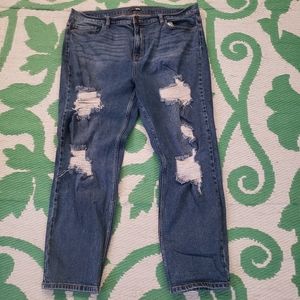 Fashion Nova Ripped Jeans size 3X